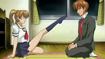 Seductive stepsister craves sex after school in this explicit anime video